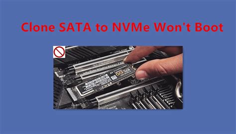 clone sata ssd to nvme inaccessible boot device|cloned nvme windows 10.